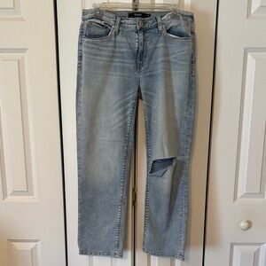 Hudson Jeans Light Blue Denim Button-Front Jeans